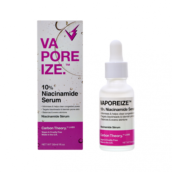 Сыворотка для лица `CARBON THEORY` VAPOREIZE с 10 % ниацинамида 30 мл